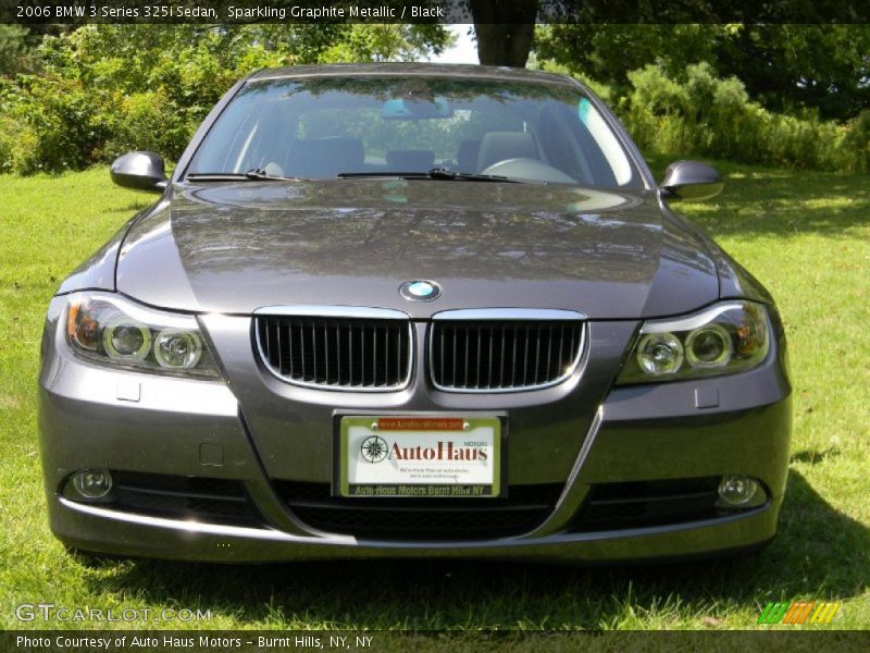 Sparkling Graphite Metallic / Black 2006 BMW 3 Series 325i Sedan