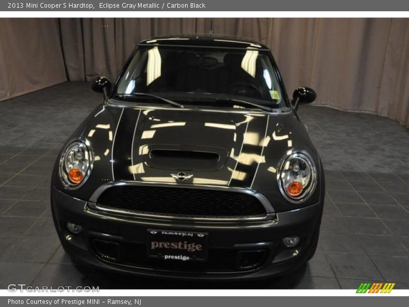 Eclipse Gray Metallic / Carbon Black 2013 Mini Cooper S Hardtop