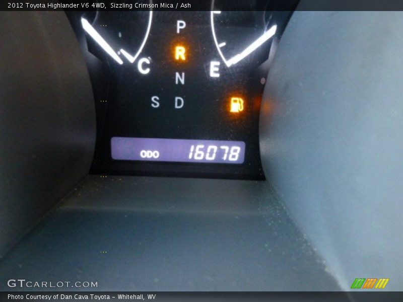 Sizzling Crimson Mica / Ash 2012 Toyota Highlander V6 4WD