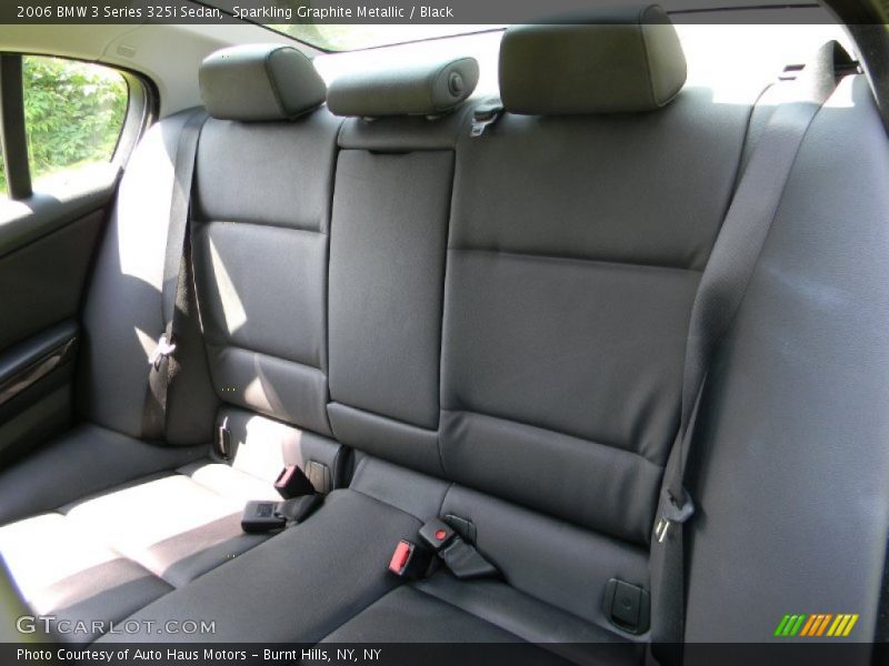 Sparkling Graphite Metallic / Black 2006 BMW 3 Series 325i Sedan