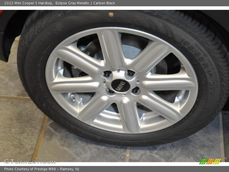 Eclipse Gray Metallic / Carbon Black 2013 Mini Cooper S Hardtop