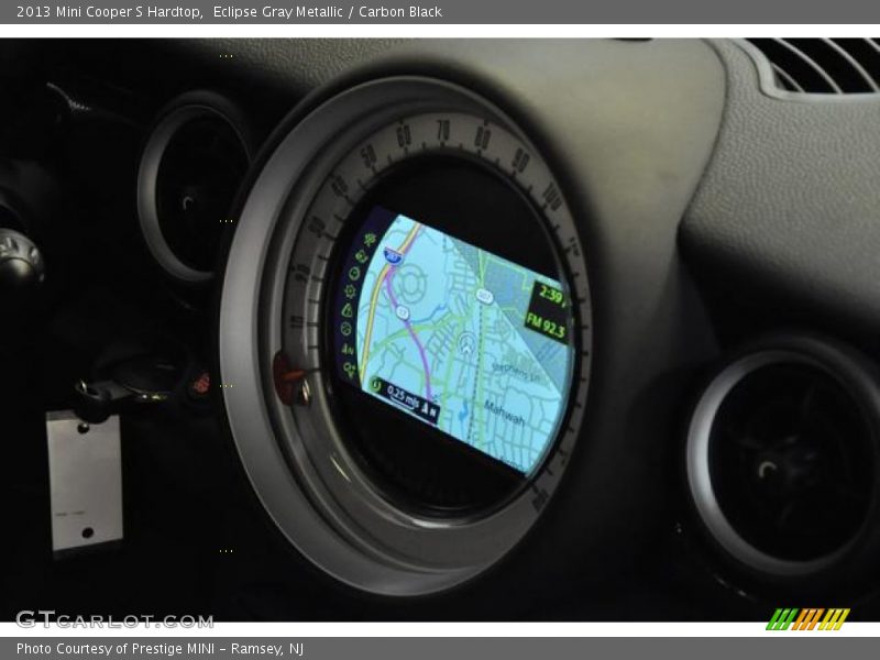 Eclipse Gray Metallic / Carbon Black 2013 Mini Cooper S Hardtop