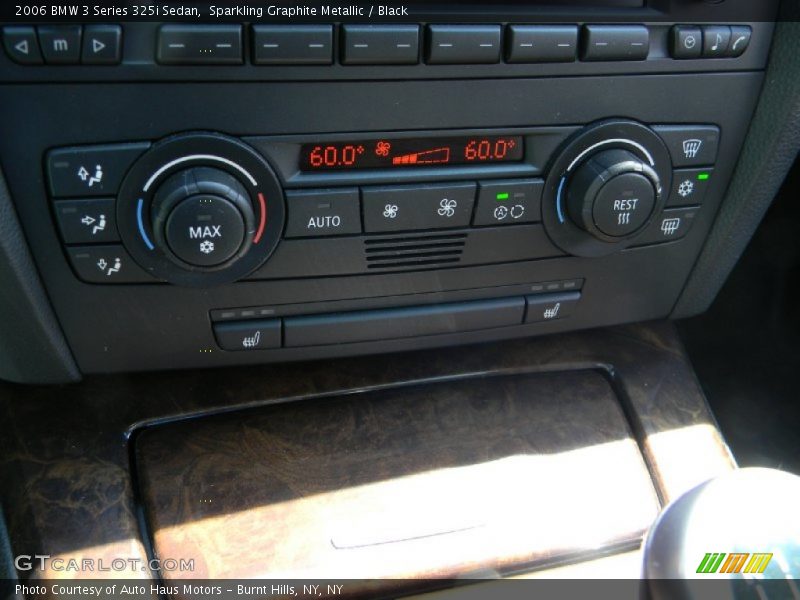 Sparkling Graphite Metallic / Black 2006 BMW 3 Series 325i Sedan