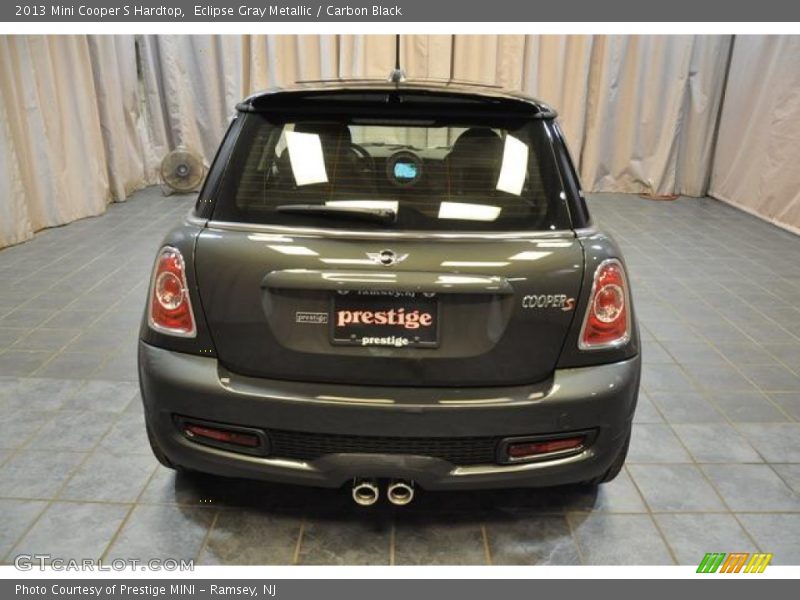 Eclipse Gray Metallic / Carbon Black 2013 Mini Cooper S Hardtop