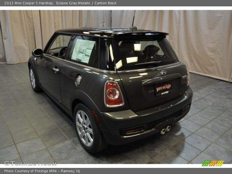 Eclipse Gray Metallic / Carbon Black 2013 Mini Cooper S Hardtop