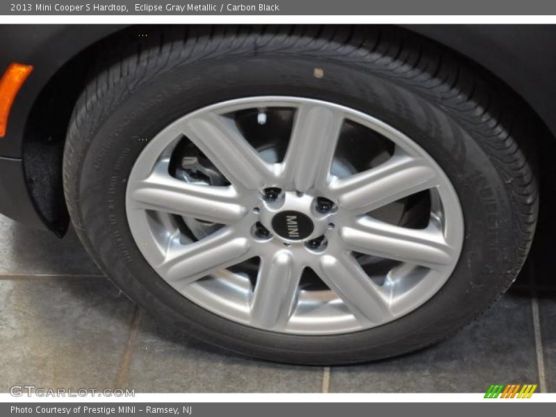 Eclipse Gray Metallic / Carbon Black 2013 Mini Cooper S Hardtop