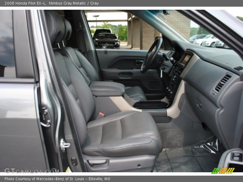 Front Seat of 2008 Pilot EX-L