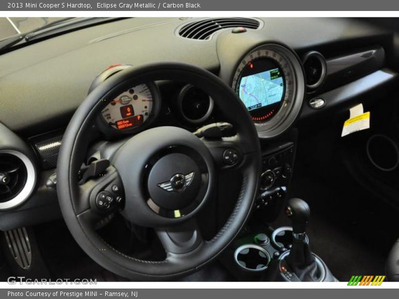 Eclipse Gray Metallic / Carbon Black 2013 Mini Cooper S Hardtop
