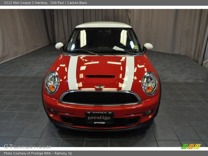 Chili Red / Carbon Black 2013 Mini Cooper S Hardtop