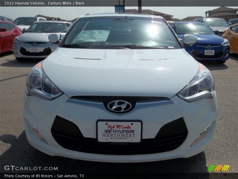 Century White / Black 2013 Hyundai Veloster