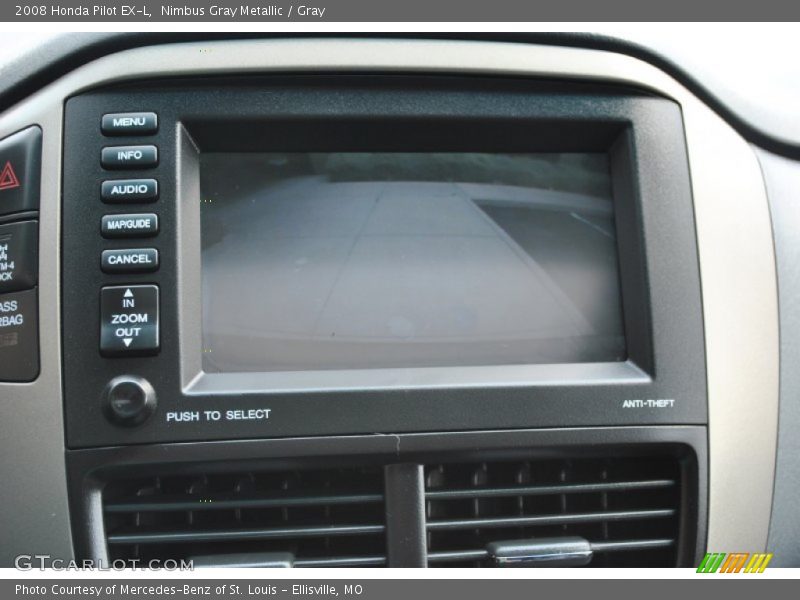 Nimbus Gray Metallic / Gray 2008 Honda Pilot EX-L