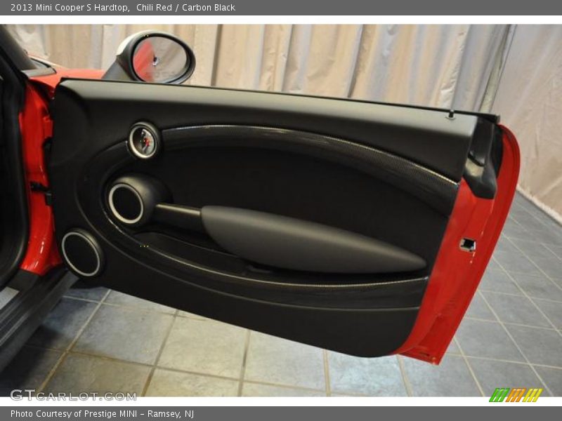 Chili Red / Carbon Black 2013 Mini Cooper S Hardtop