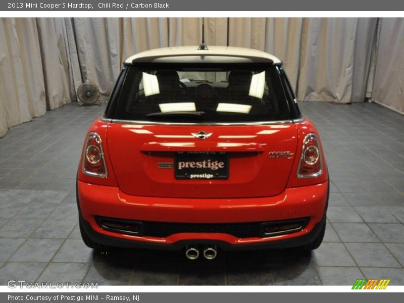 Chili Red / Carbon Black 2013 Mini Cooper S Hardtop