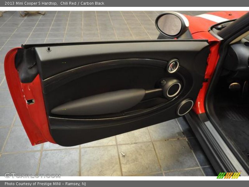 Chili Red / Carbon Black 2013 Mini Cooper S Hardtop