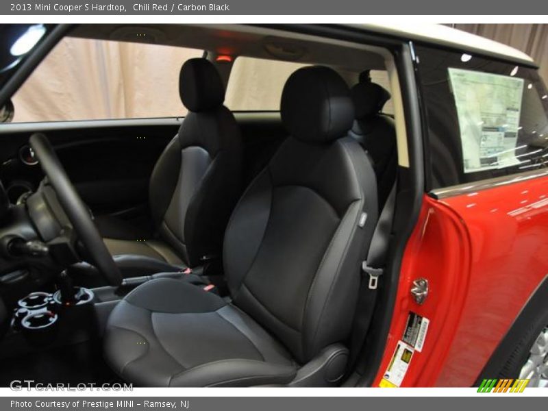 Chili Red / Carbon Black 2013 Mini Cooper S Hardtop