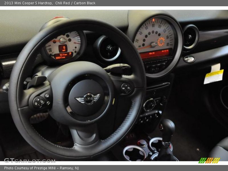 Chili Red / Carbon Black 2013 Mini Cooper S Hardtop