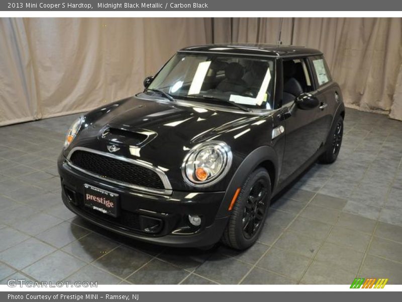 Midnight Black Metallic / Carbon Black 2013 Mini Cooper S Hardtop