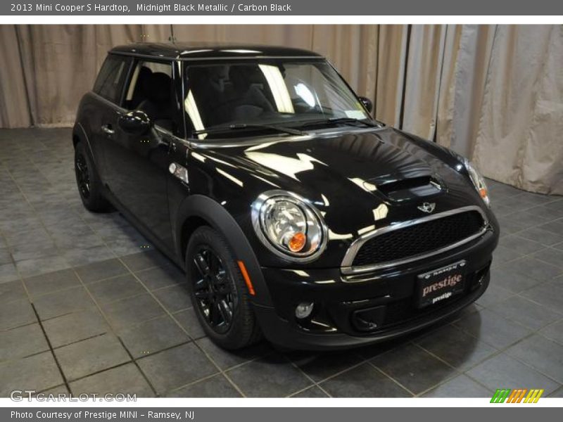 Midnight Black Metallic / Carbon Black 2013 Mini Cooper S Hardtop