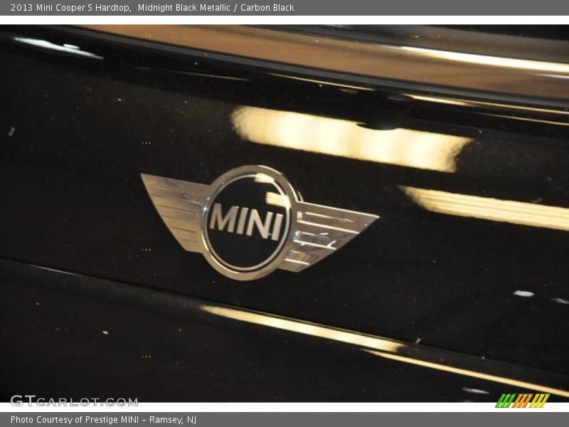 Midnight Black Metallic / Carbon Black 2013 Mini Cooper S Hardtop