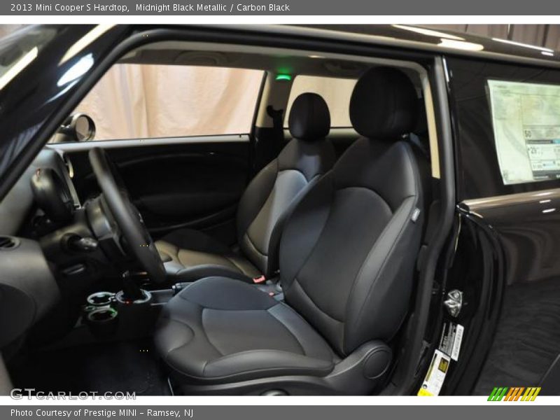 Midnight Black Metallic / Carbon Black 2013 Mini Cooper S Hardtop
