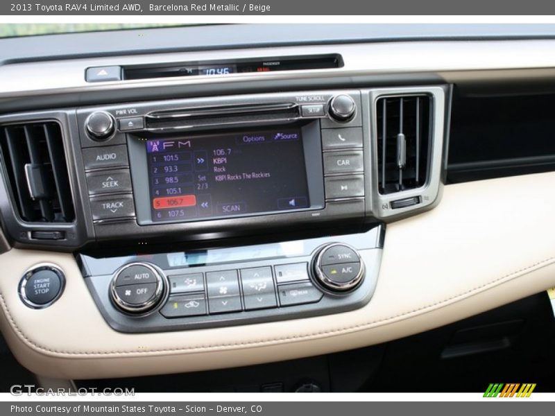 Barcelona Red Metallic / Beige 2013 Toyota RAV4 Limited AWD