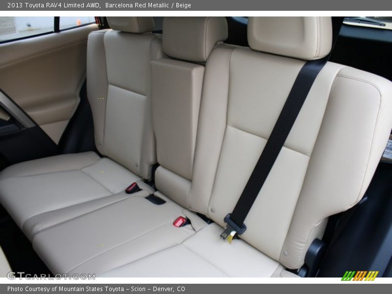 Barcelona Red Metallic / Beige 2013 Toyota RAV4 Limited AWD