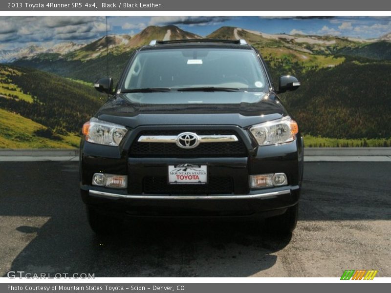 Black / Black Leather 2013 Toyota 4Runner SR5 4x4