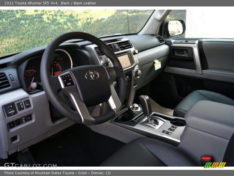 Black / Black Leather 2013 Toyota 4Runner SR5 4x4