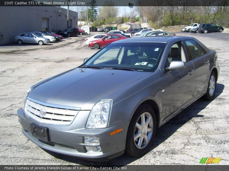 Silver Smoke / Light Gray 2005 Cadillac STS V8