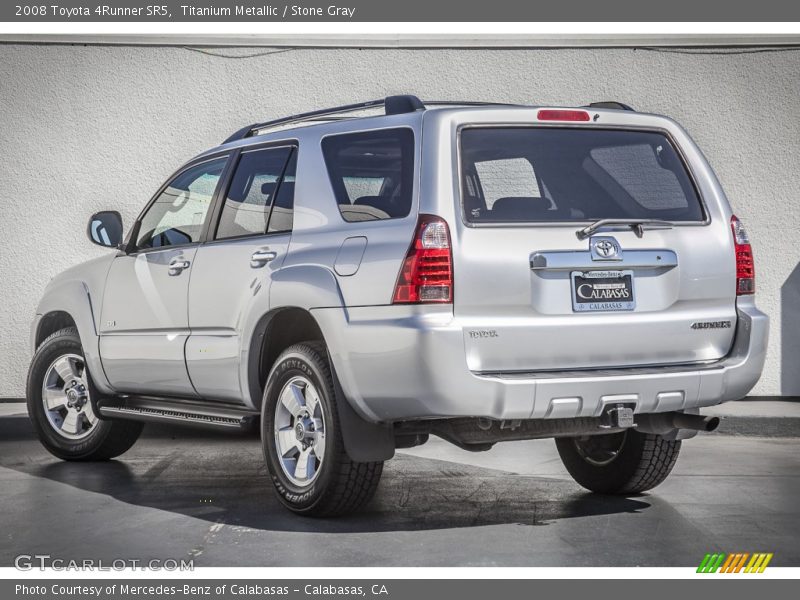 Titanium Metallic / Stone Gray 2008 Toyota 4Runner SR5