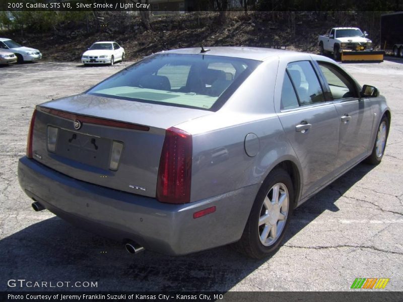 Silver Smoke / Light Gray 2005 Cadillac STS V8