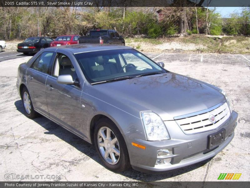 Silver Smoke / Light Gray 2005 Cadillac STS V8