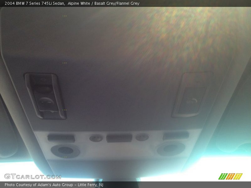 Alpine White / Basalt Grey/Flannel Grey 2004 BMW 7 Series 745Li Sedan