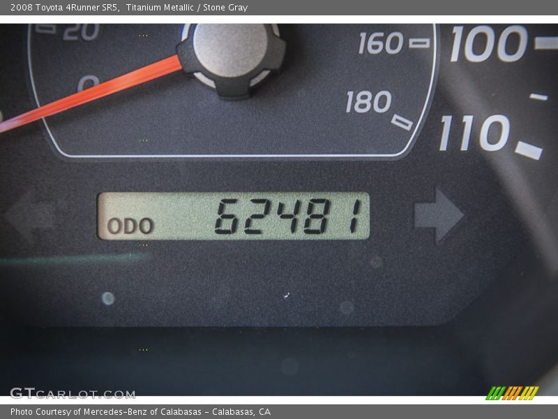 Titanium Metallic / Stone Gray 2008 Toyota 4Runner SR5