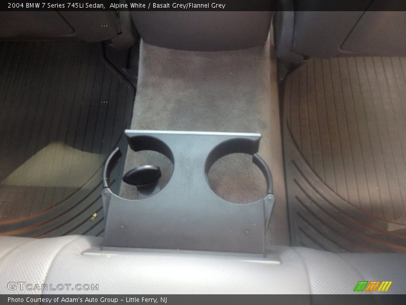 Alpine White / Basalt Grey/Flannel Grey 2004 BMW 7 Series 745Li Sedan