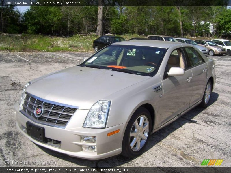 Gold Mist / Cashmere 2008 Cadillac STS V6