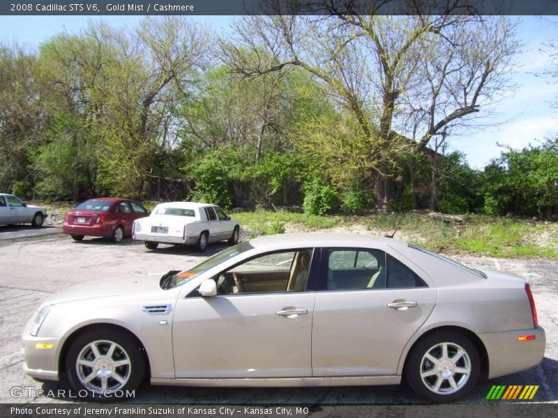 Gold Mist / Cashmere 2008 Cadillac STS V6