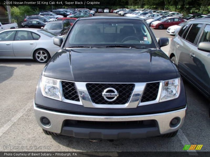 Super Black / Graphite 2008 Nissan Frontier SE King Cab 4x4