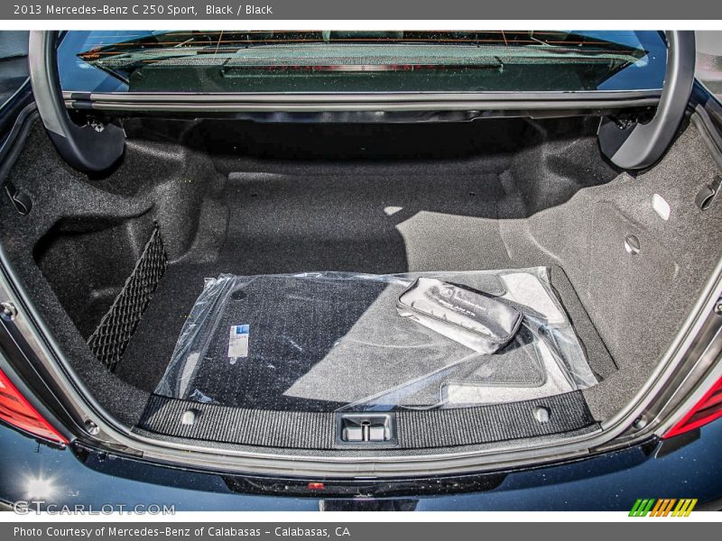 Black / Black 2013 Mercedes-Benz C 250 Sport