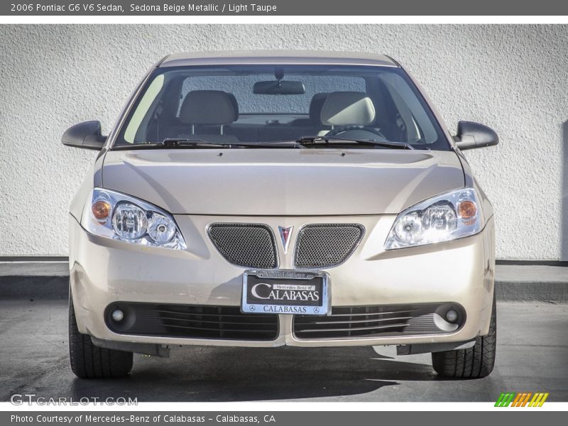 Sedona Beige Metallic / Light Taupe 2006 Pontiac G6 V6 Sedan