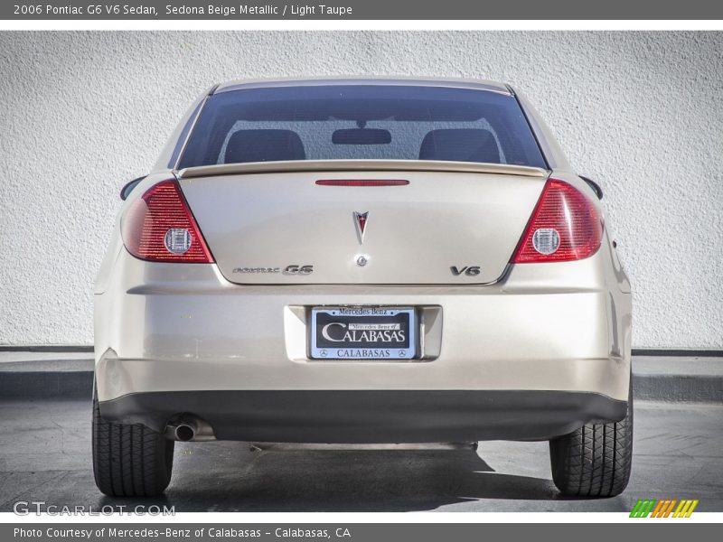 Sedona Beige Metallic / Light Taupe 2006 Pontiac G6 V6 Sedan