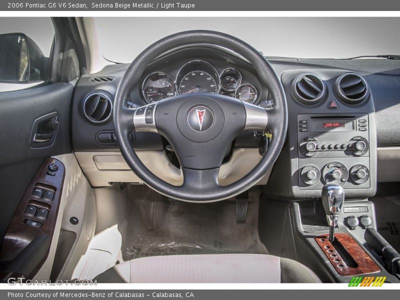 Sedona Beige Metallic / Light Taupe 2006 Pontiac G6 V6 Sedan