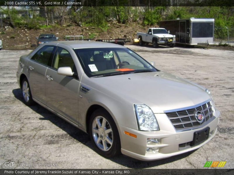 Gold Mist / Cashmere 2008 Cadillac STS V6