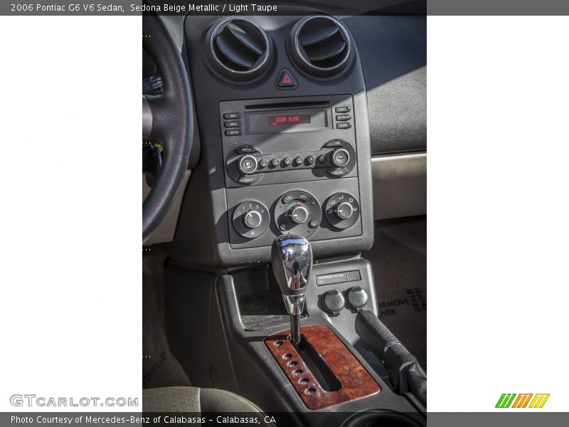 Sedona Beige Metallic / Light Taupe 2006 Pontiac G6 V6 Sedan