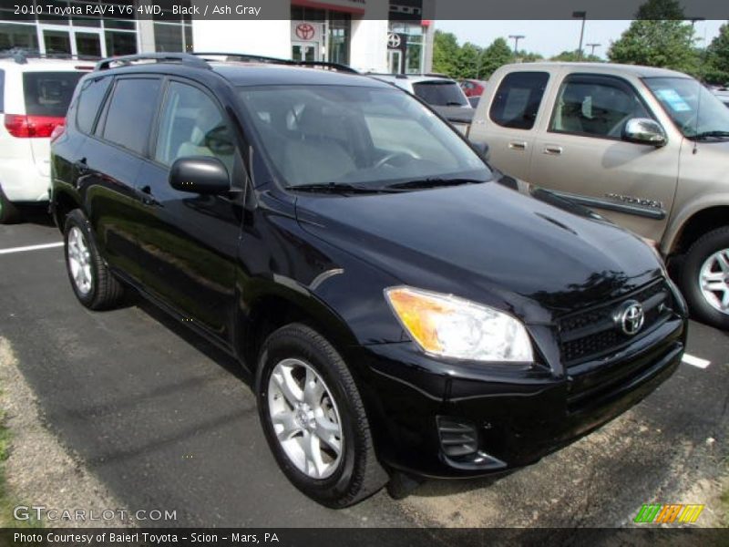Black / Ash Gray 2010 Toyota RAV4 V6 4WD