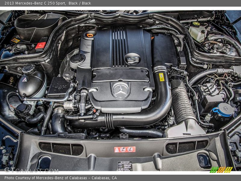 Black / Black 2013 Mercedes-Benz C 250 Sport