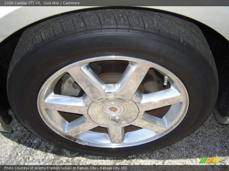 Gold Mist / Cashmere 2008 Cadillac STS V6
