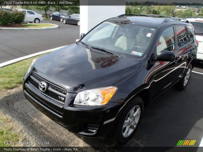Black / Ash Gray 2010 Toyota RAV4 V6 4WD