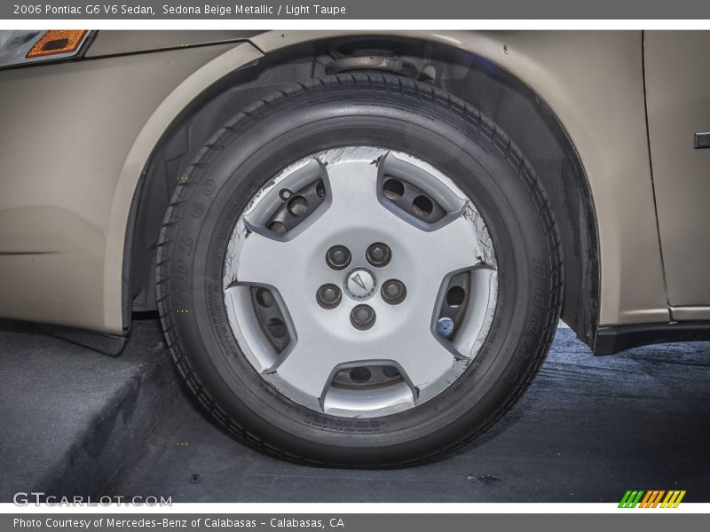 Sedona Beige Metallic / Light Taupe 2006 Pontiac G6 V6 Sedan