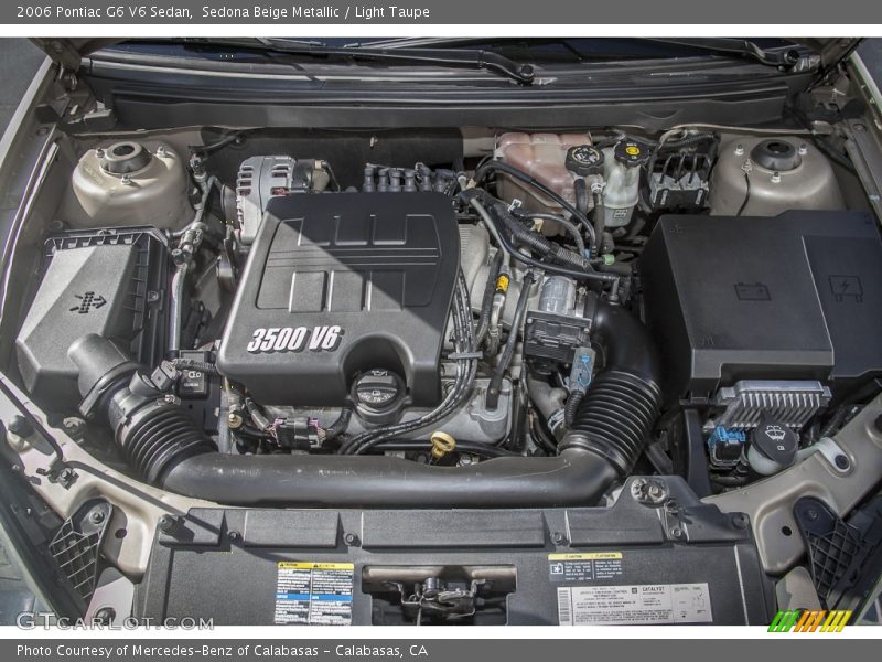 Sedona Beige Metallic / Light Taupe 2006 Pontiac G6 V6 Sedan
